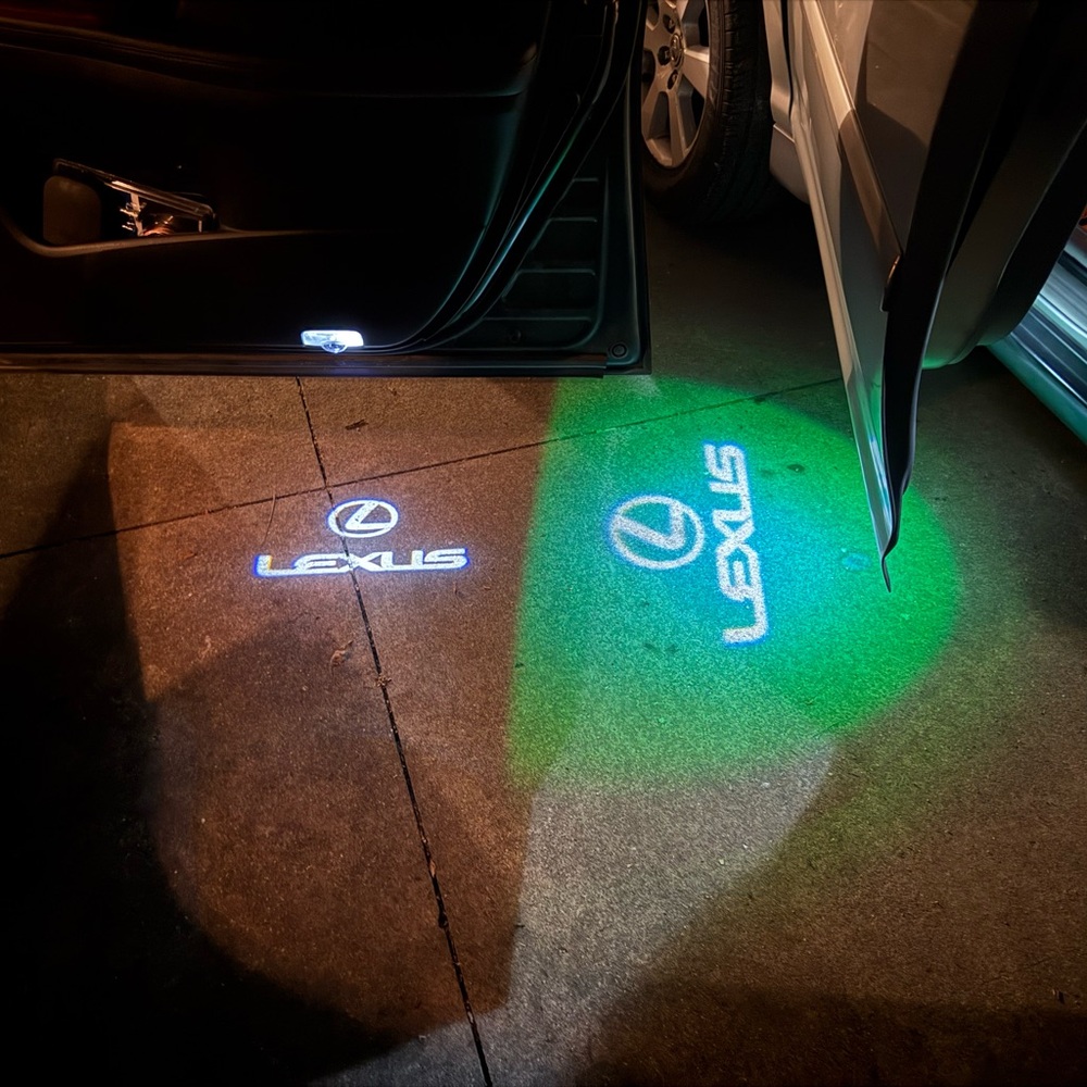 Lexus puddle shadow light door ghost 2000-2025 brand new X two lights